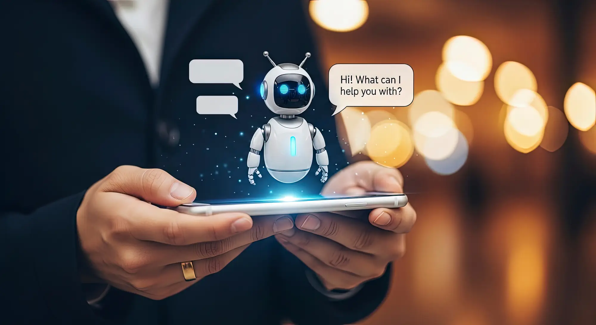 AI agents working alongside a business team