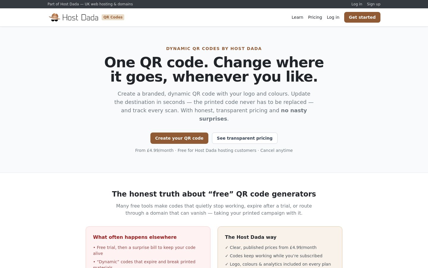QR Code Creator – Editable, Branded QR Codes screenshot 1