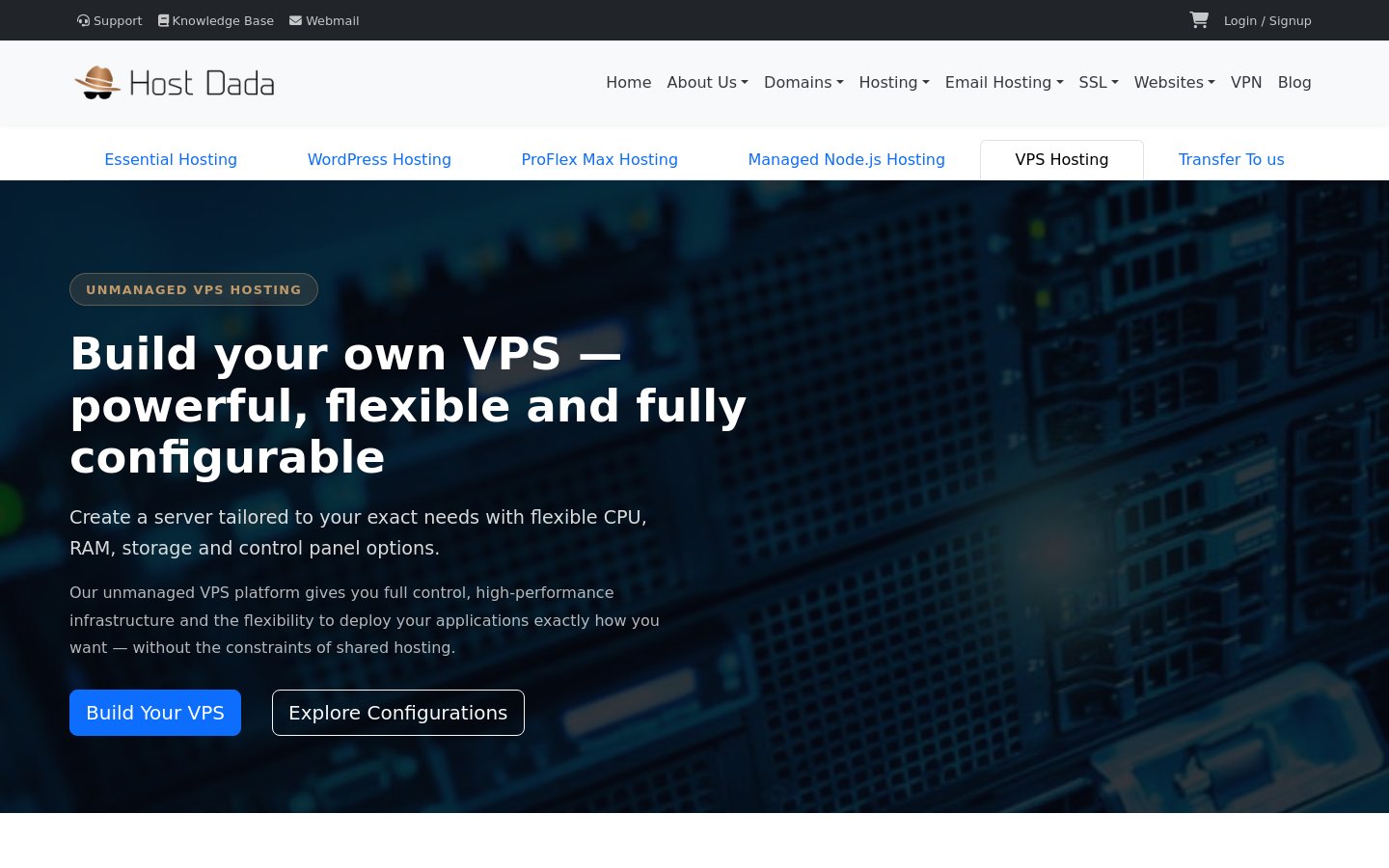 Host Dada – My UK Hosting & Domains Business, Rebuilt Around the Customer screenshot 4
